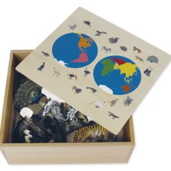 TimeTEX Tier-Kontinent-Box "Montessori Premium"