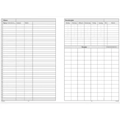 TimeTEX Trend-Schulplaner A4, 2026/2027, flamingo