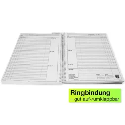 TimeTEX Trend-Schulplaner A5, 2026/2027, lagune