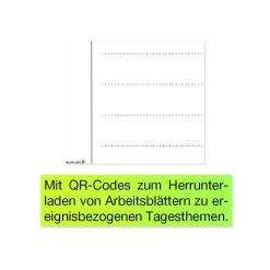 TimeTEX Trend-Schulplaner A4, 2026/2027, lagune