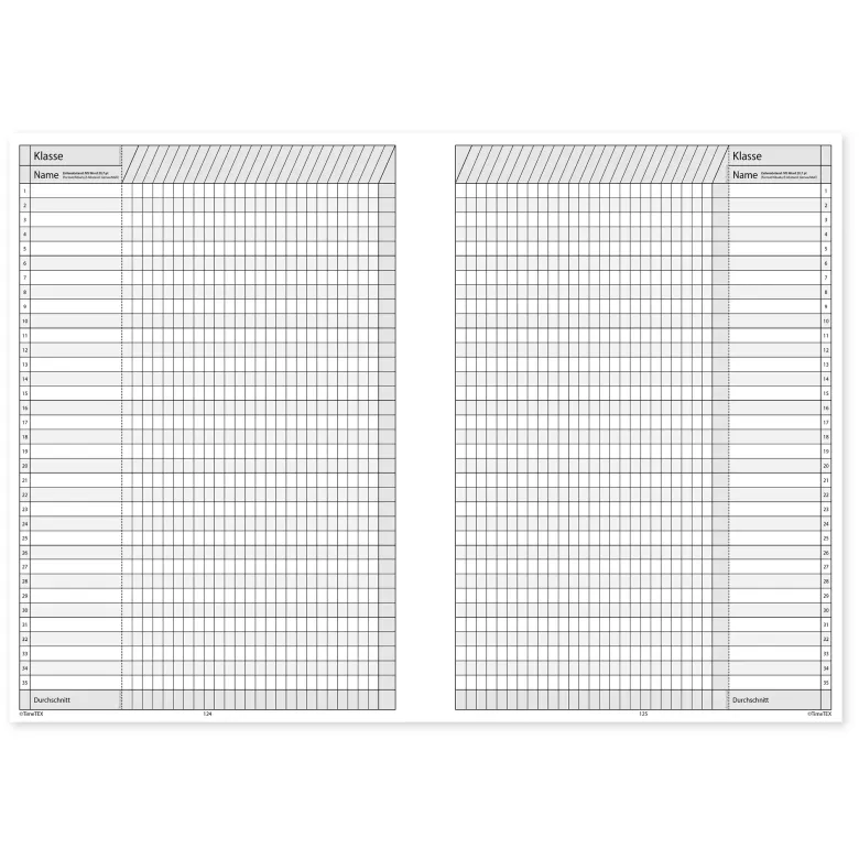 TimeTEX Trend-Schulplaner Hardcover A5-Plus, 2026/2027, lagune