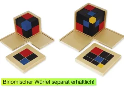 TimeTEX Trinomischer Würfel "Montessori Premium"