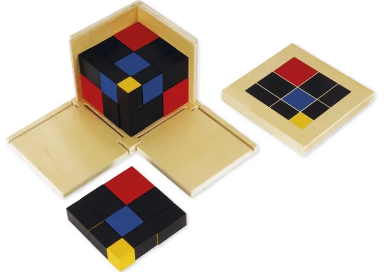 TimeTEX Trinomischer Würfel "Montessori Premium"