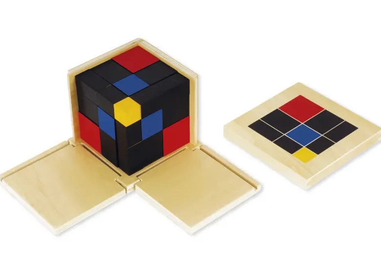 TimeTEX Trinomischer Würfel "Montessori Premium"