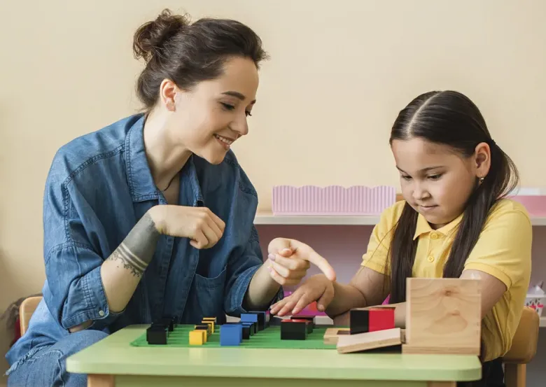 TimeTEX Trinomischer Würfel "Montessori Premium"