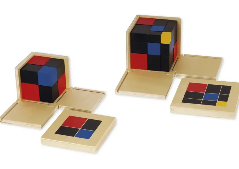 TimeTEX Trinomischer Würfel "Montessori Premium"