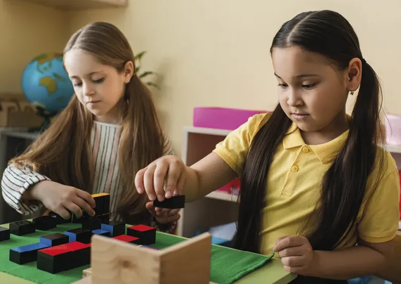 TimeTEX Trinomischer Würfel "Montessori Premium"