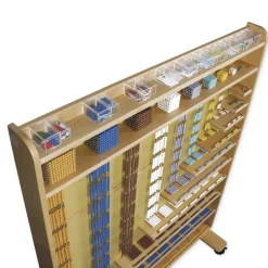 TimeTEX Wandregal für das Perlenmaterial "Montessori Premium"