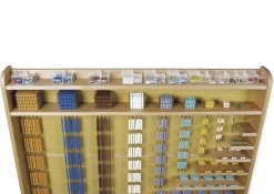 TimeTEX Wandregal für das Perlenmaterial 