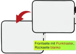 TimeTEX Whiteboard A4-Plus, 4-tlg., doppelseitig