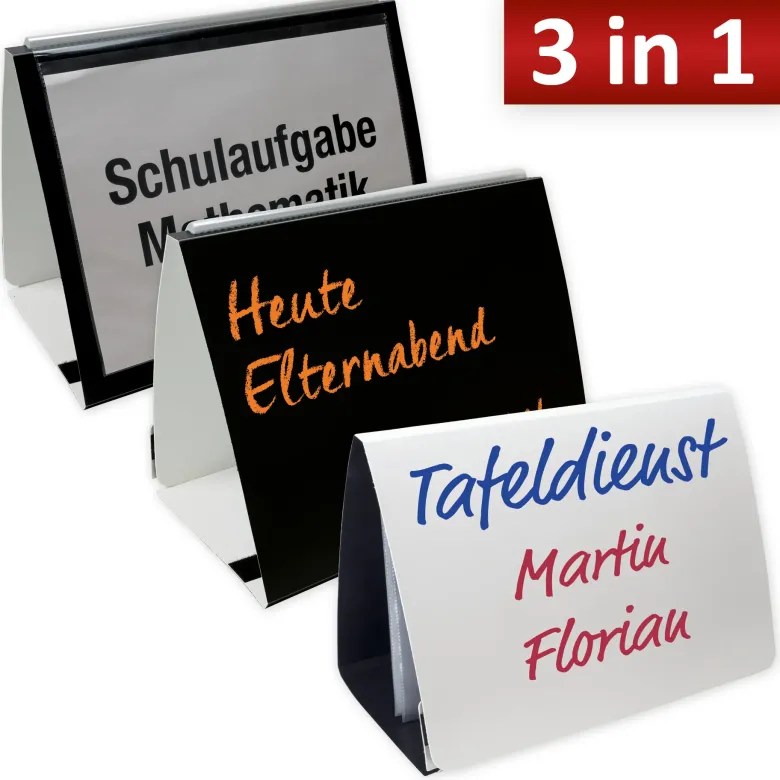 TimeTEX Whiteboard-Tisch-FlipchartA4, ca. 33 x 25 cm