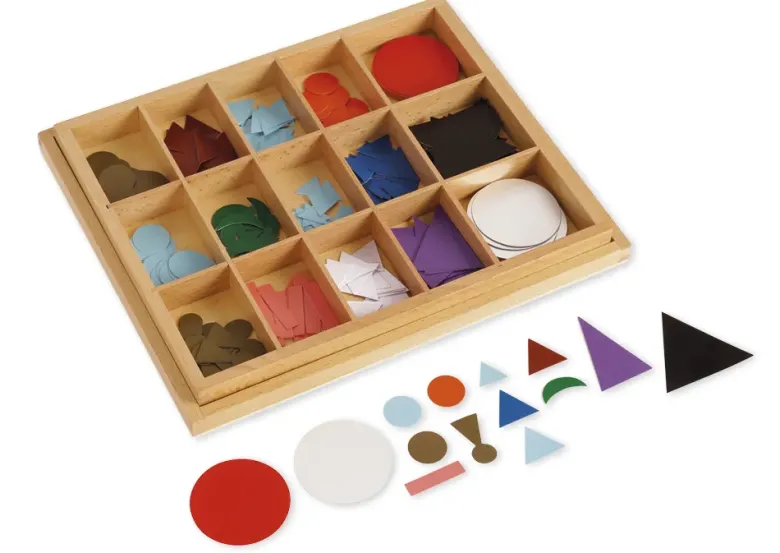 TimeTEX Wortsymbole aus Kunststoff im Kasten "Montessori Premium"