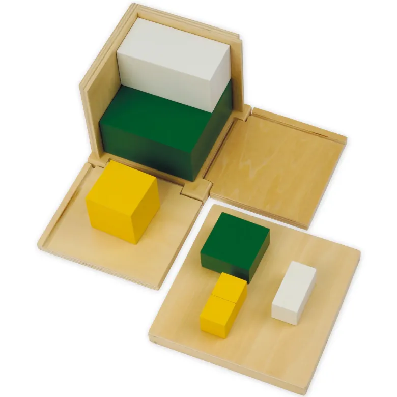 TimeTEX Würfel für Potenzen mit der 2 "Montessori Premium"