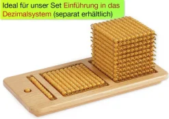 TimeTEX Zahlen 1-1000 für Einführung in das Dezimalsystem, im Tablett 