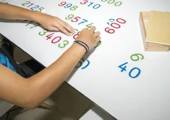 TimeTEX Zahlenkarten groß, 1-9.000, Kunststoff 