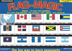 TimeTEX Zaubertafel "Flaggen-Zauber" Englisch Amerika