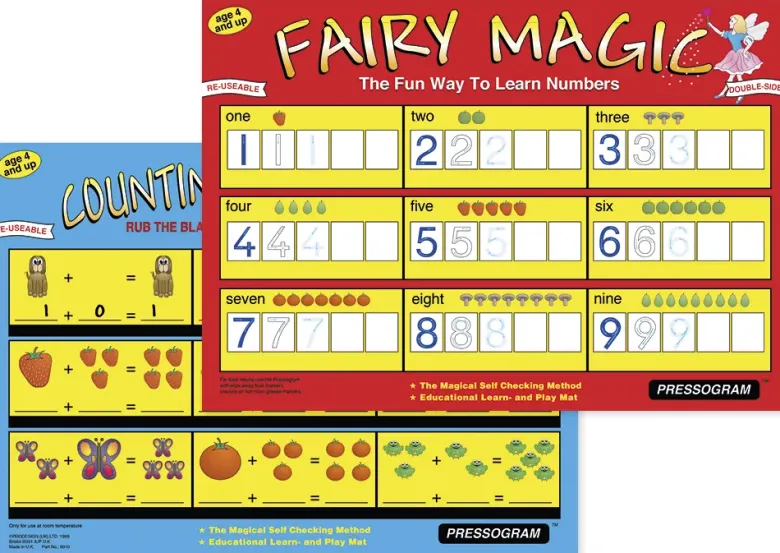 TimeTEX Zaubertafel "Mathematik" Englisch Rechen-Zauber