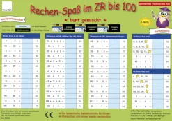 TimeTEX Zaubertafel "Mathematik" Rechen-Spaß im Zahlenraum bis 100