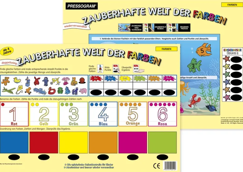 TimeTEX Zaubertafel "Welt der Farben"