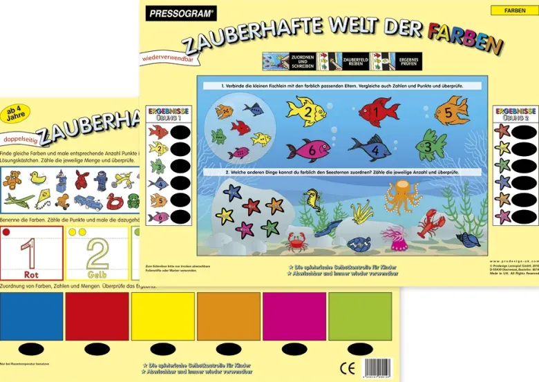 TimeTEX Zaubertafel "Welt der Farben"