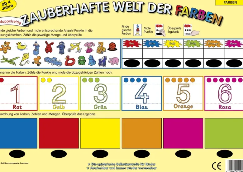 TimeTEX Zaubertafel "Welt der Farben"