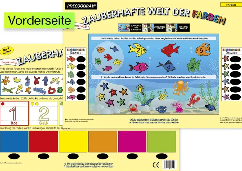 TimeTEX Zaubertafel "Welt der Farben"