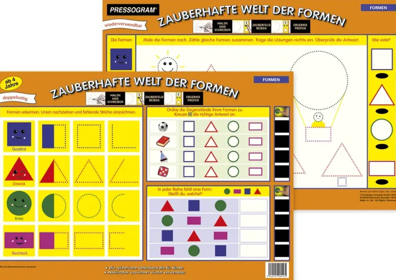 TimeTEX Zaubertafel "Welt der Formen"