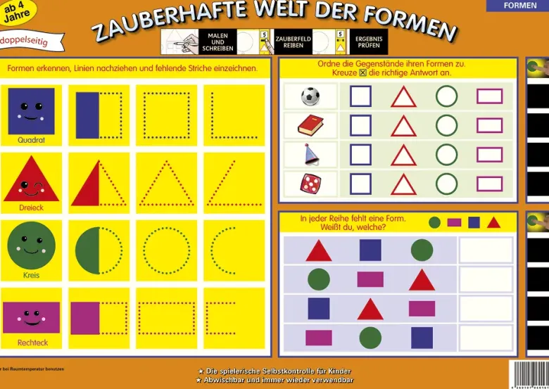 TimeTEX Zaubertafel "Welt der Formen"