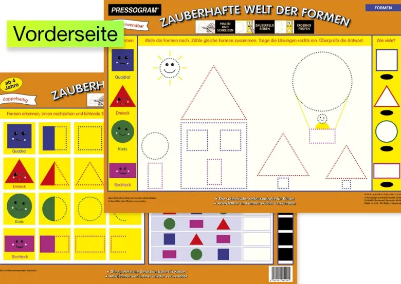 TimeTEX Zaubertafel "Welt der Formen"