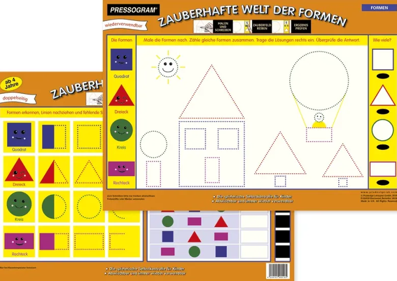 TimeTEX Zaubertafel "Welt der Formen"