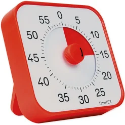 TimeTEX Zeitdauer-Uhr „lautlos“ ColorLINE, mit Pausentaste