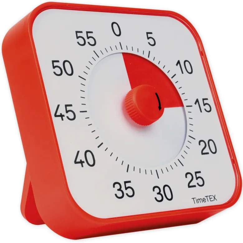 TimeTEX Zeitdauer-Uhr „lautlos“ ColorLINE, mit Pausentaste