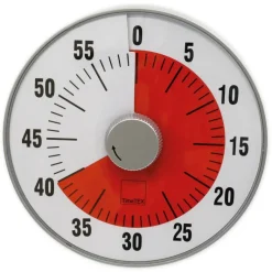 TimeTEX Zeitdauer-Uhr "lautlos" L, 19 cm ø