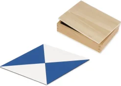 TimeTEX Zwölf Blaue Dreiecke 