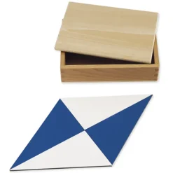 TimeTEX Zwölf Blaue Dreiecke 