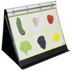Tisch-Flipchart, A3 quer, 4-Ring-Mechanik