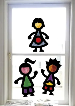 Transparentpapier-Rahmen "Freunde", 36 Stück