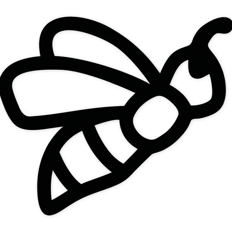 Transparentpapier-Rahmen "Insekten", 24 Stück