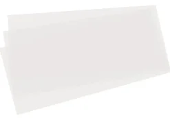 Transparentpapier weiß 15,5x37 cm, 25 Bogen