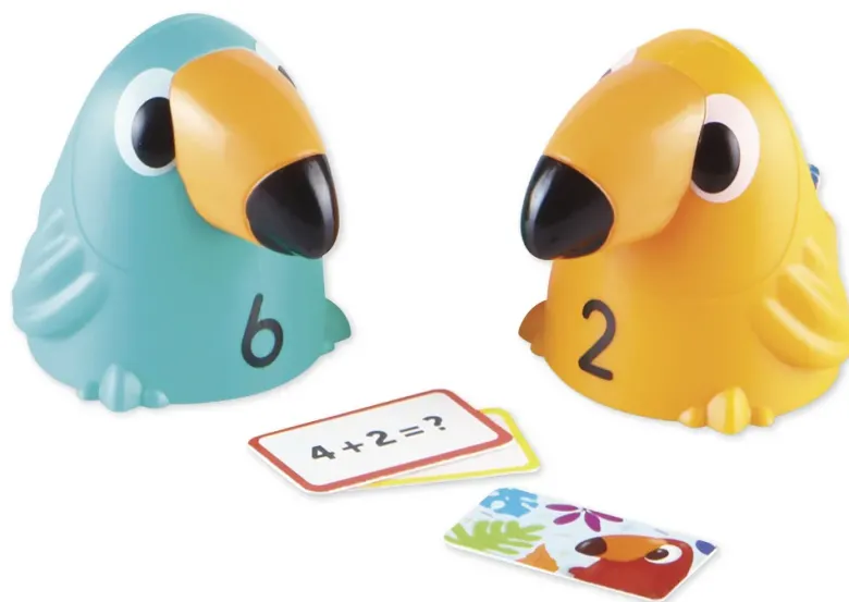 Tukane von 1-10, Erstes Zähl- und Rechenspiel, 130-tlg.