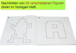 Vorlagen für Pentomino, in Original-Größe