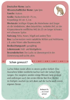 50 Wald- & Wildtiere entdecken und bestimmen