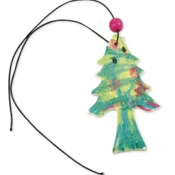 Weihnachtsbaum-Schmuck aus Holz, 72-tlg.