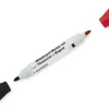 Whiteboard-Marker Doppelspitze mit Filzwischer + Magnet