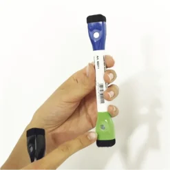 Whiteboard-Marker Doppelspitze mit Filzwischer + Magnet