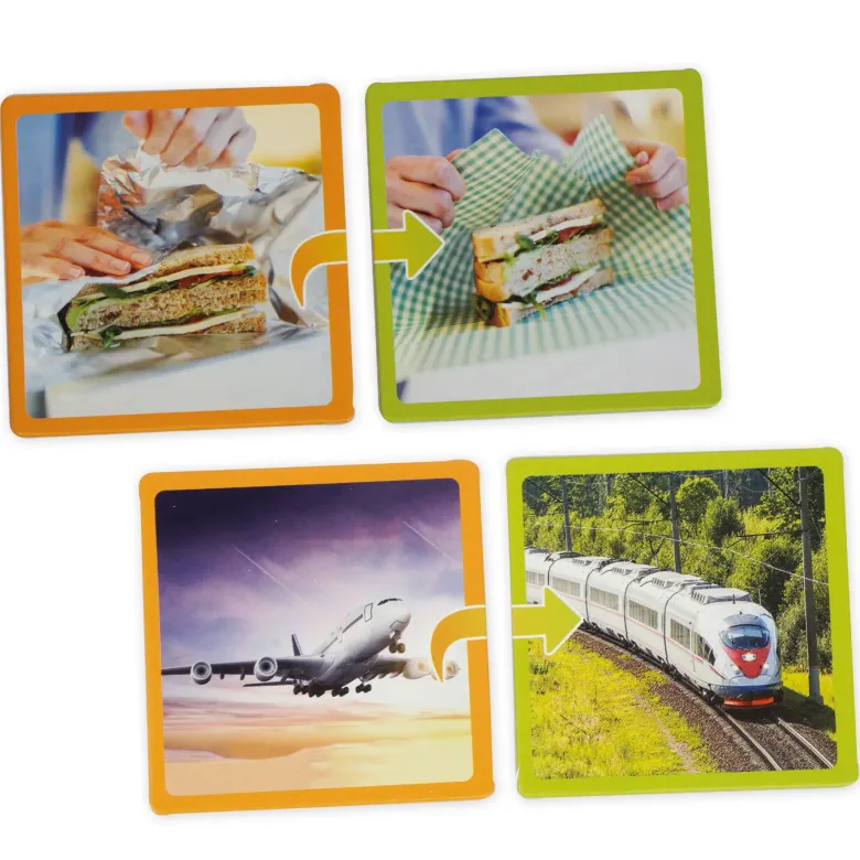 Wissens-Spiel "Nachhaltigkeit - für eine bessere Welt", 34-tlg. in Box