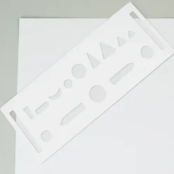 Wortarten-Schablone aus Pappe, ca. 180 mm, 1 Stück "Montessori Premium"