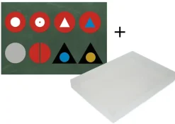Wortarten-Symbole Ergänzungssatz, magnetisch, 18-tlg., in Box 