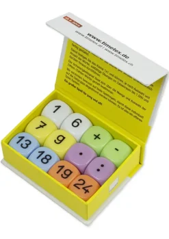 Würfel-Set „Mathematik“ 12-tlg., 20 mm in Box