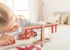 Zahlen- und Rechenwaage aus RE-Wood, 23-tlg.